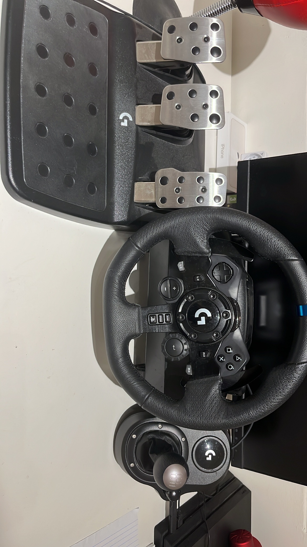 הגה+פדלים+ידית גז לסוני/מחשב