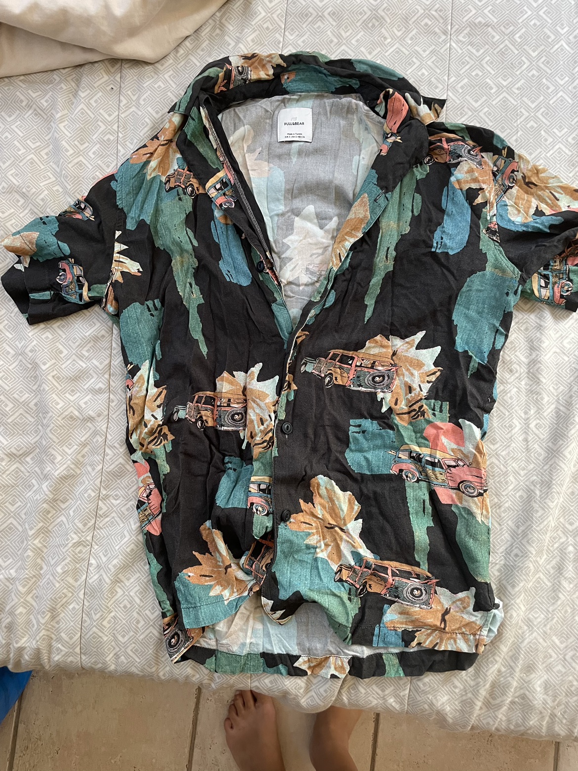 מכופתרת צבעונית - פול אנד בר