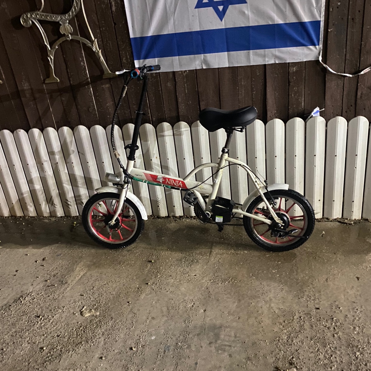 אופני נינג’ה היו חשמליות בעבר 