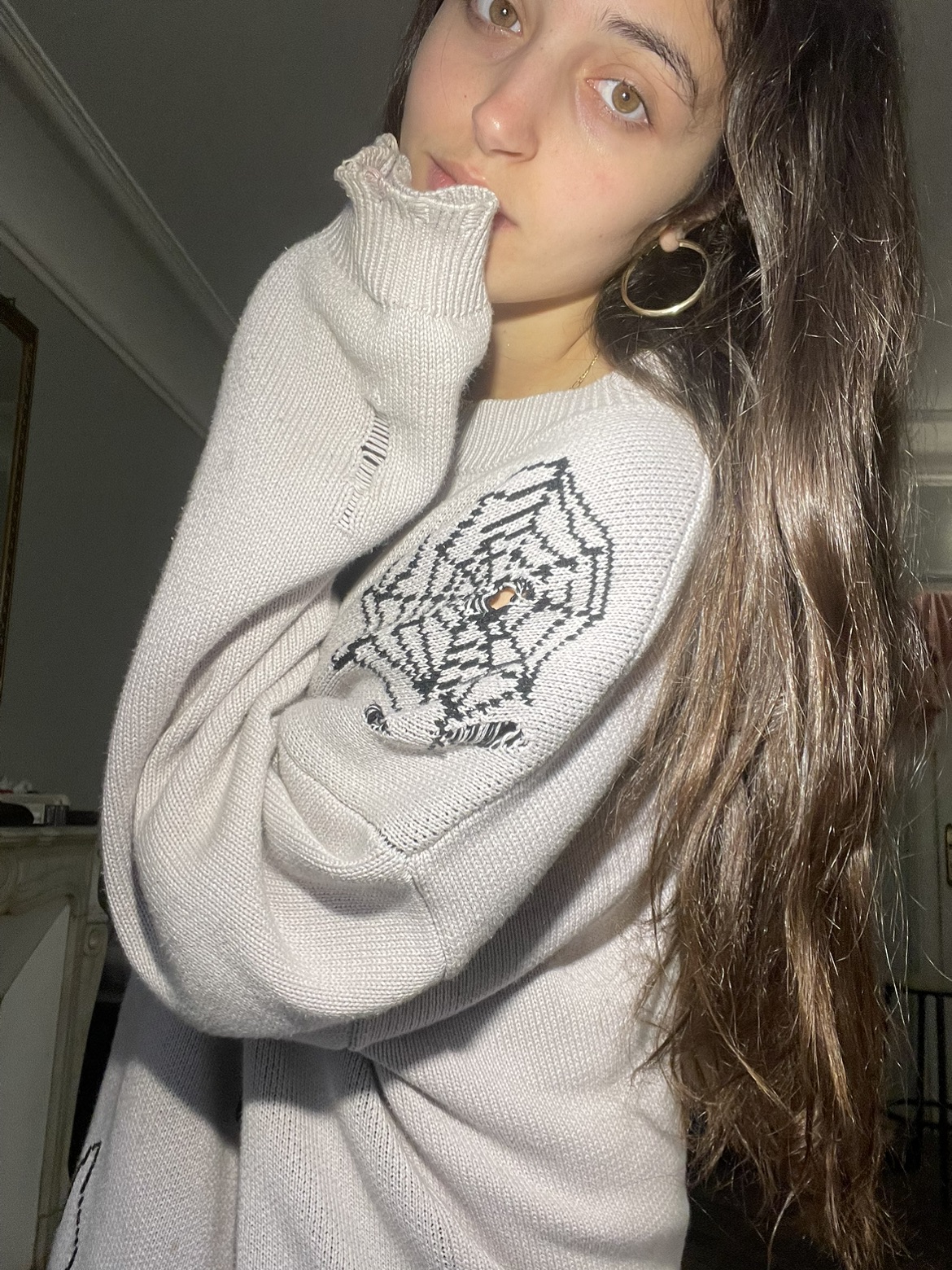 🕷️ my sweater 