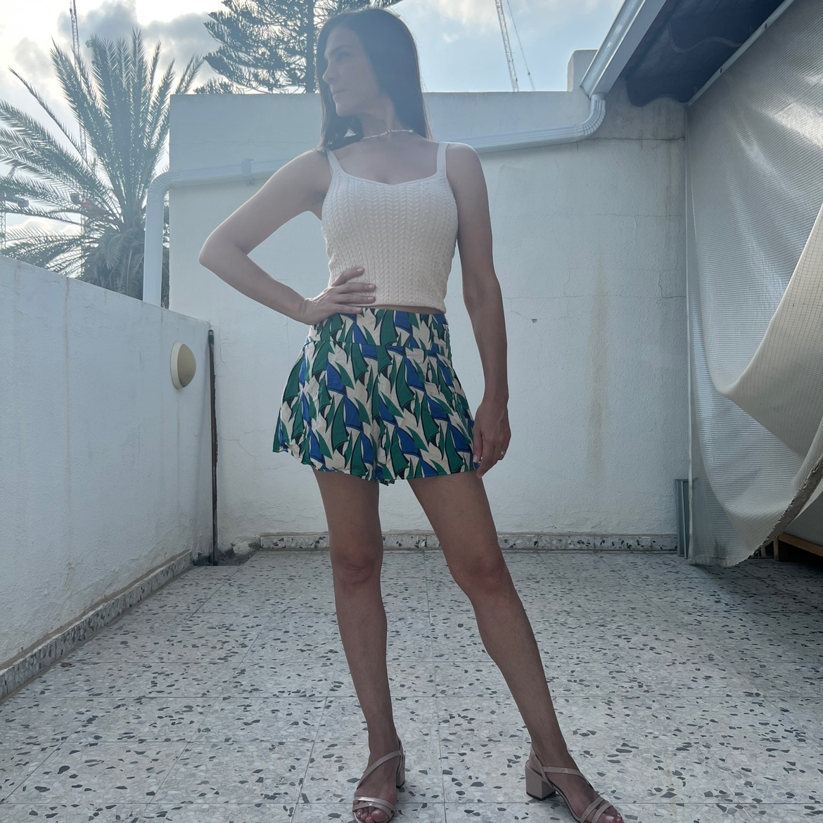 מכנס שורטס קצר דוגמא מזארה