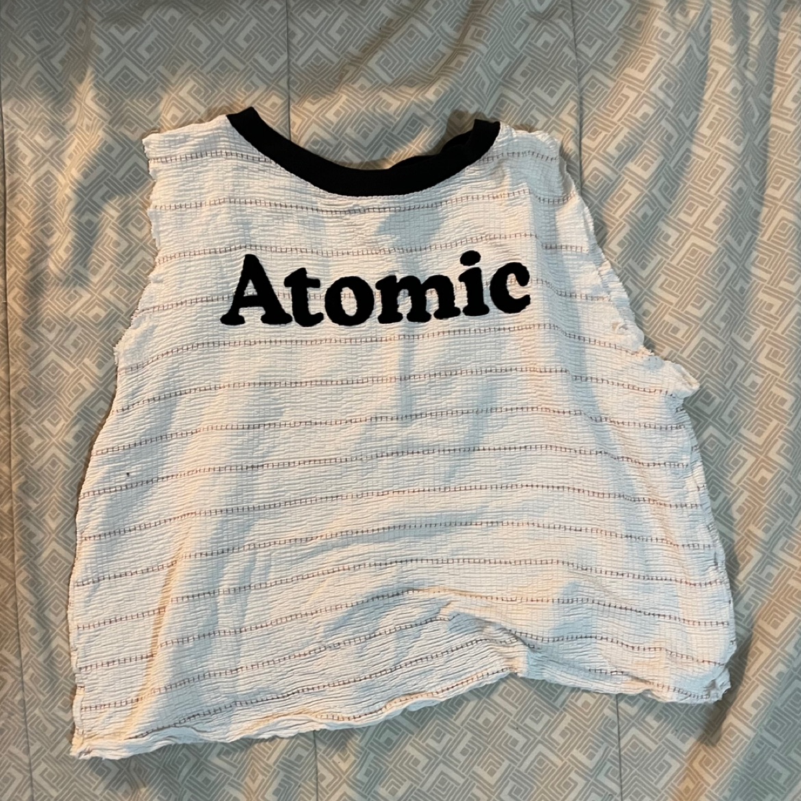 טופ לבן - גב פתוח