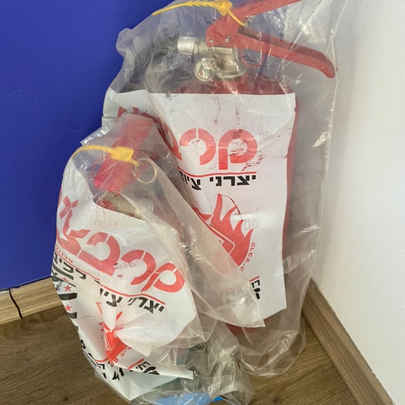 מטפי לכיבוי אש 