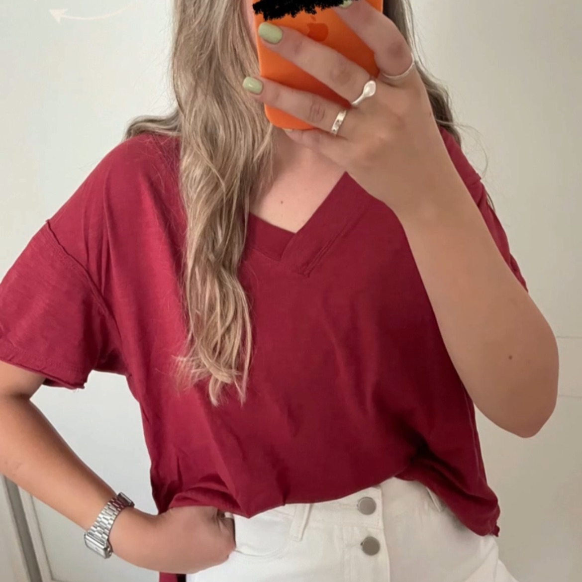 טי שרט מפול אנד בר, מידה סמול מתאימה גם למדיום