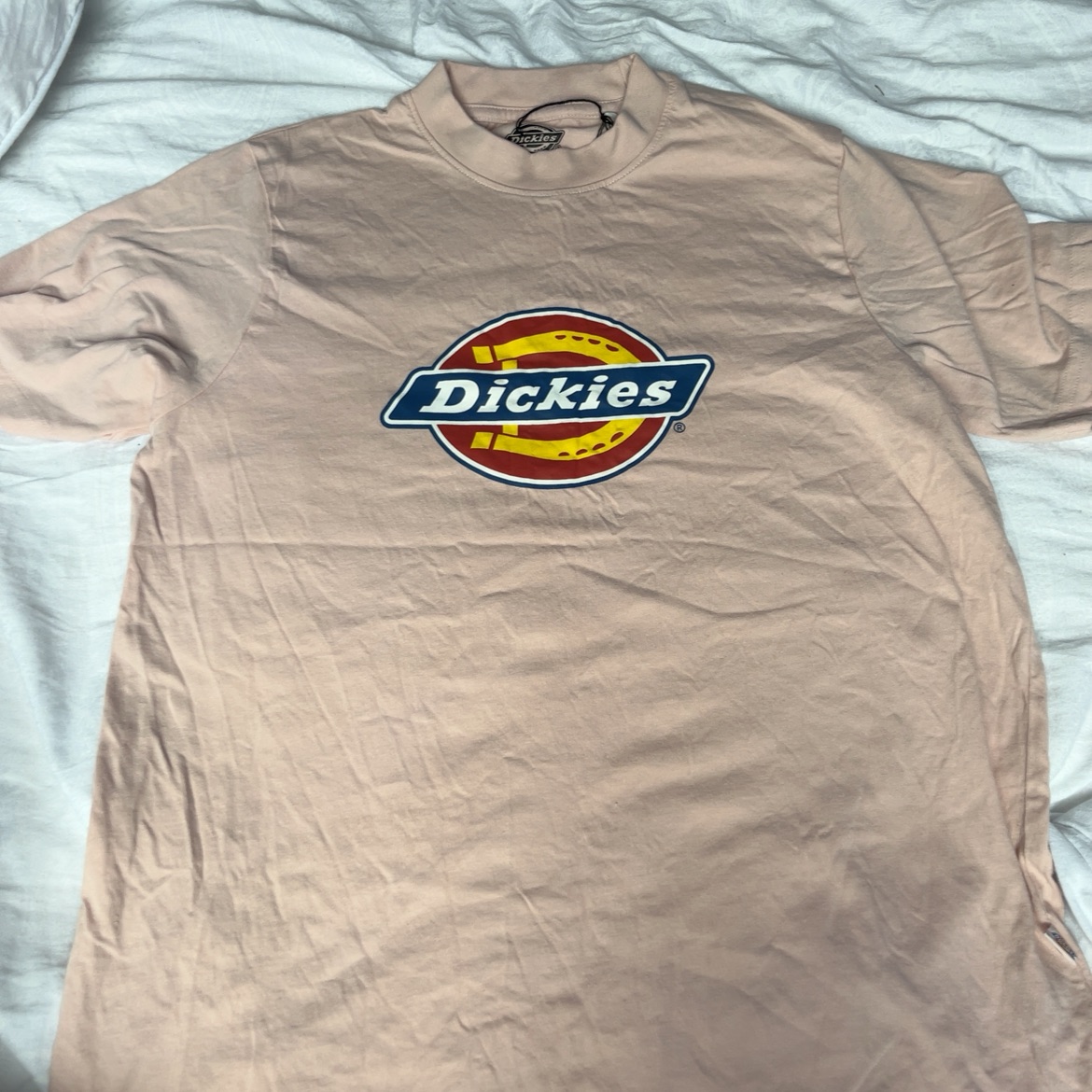 טישרט של Dickies צבע וורד בהיר מידה s מקורי!!!
