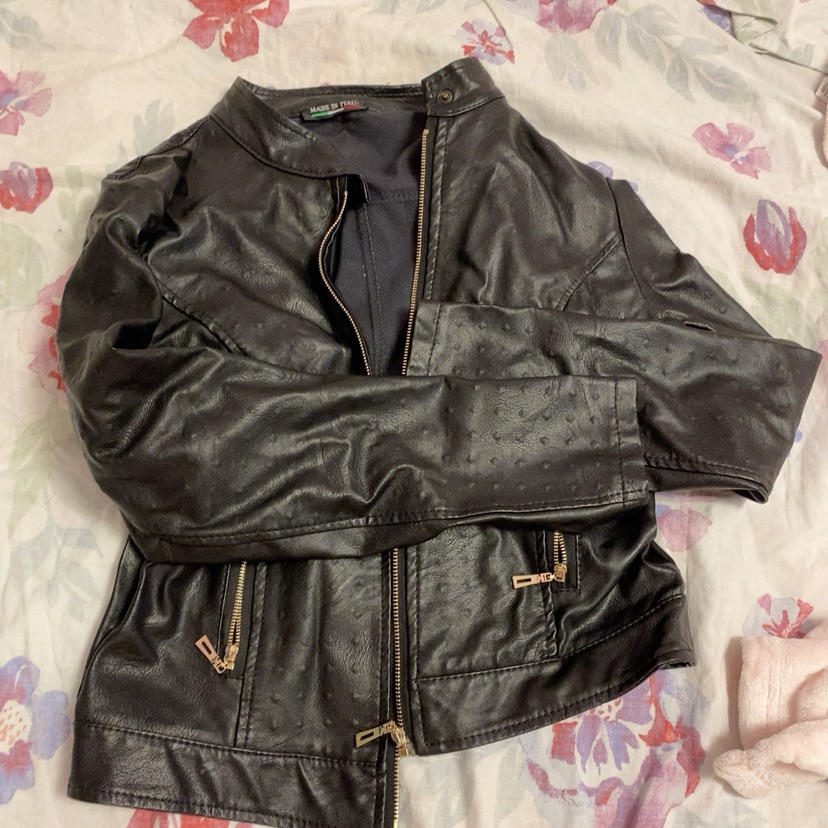 מעיל עור אמיתי מיוצר באיטליה 
