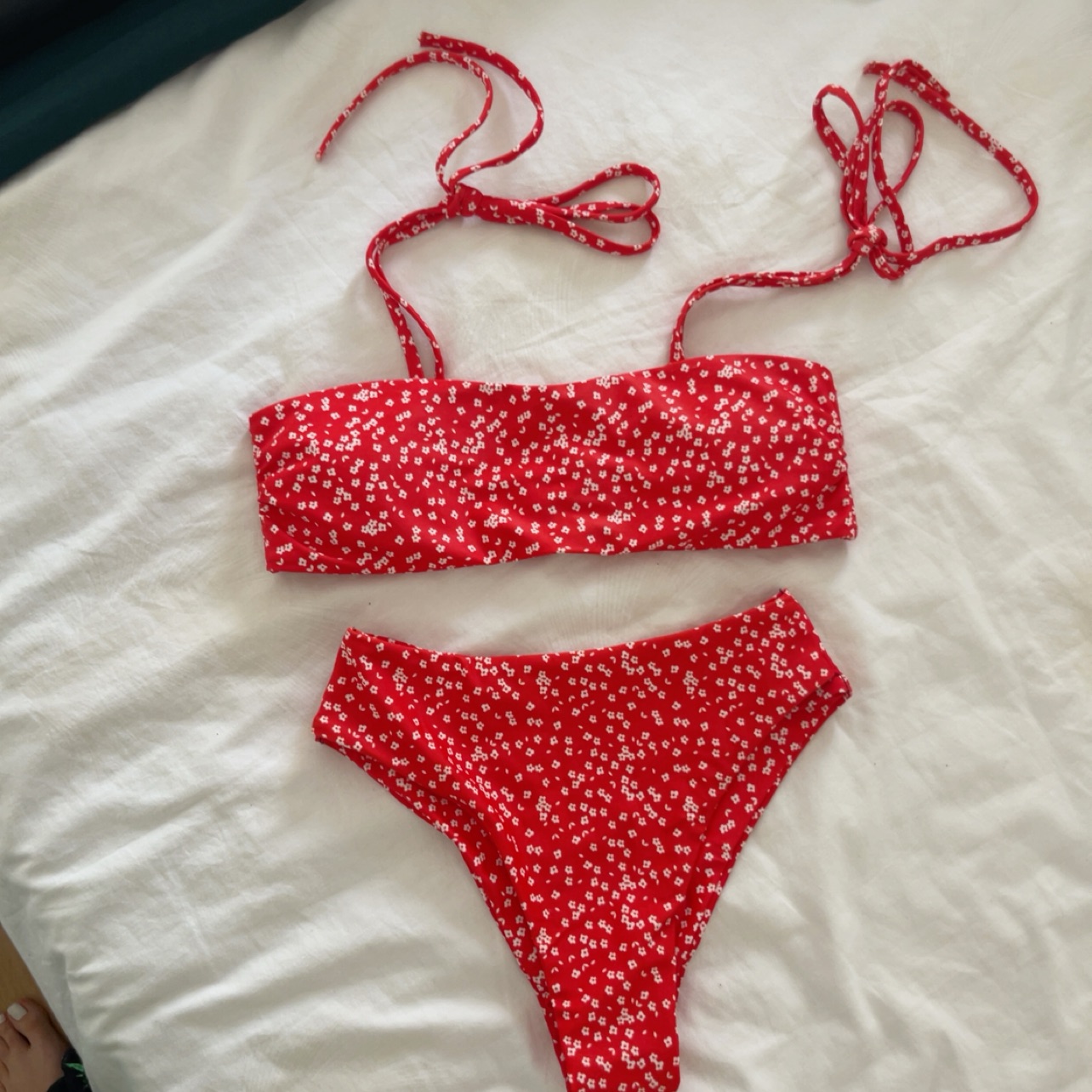 בגד ים מהמם אדום חדש!!