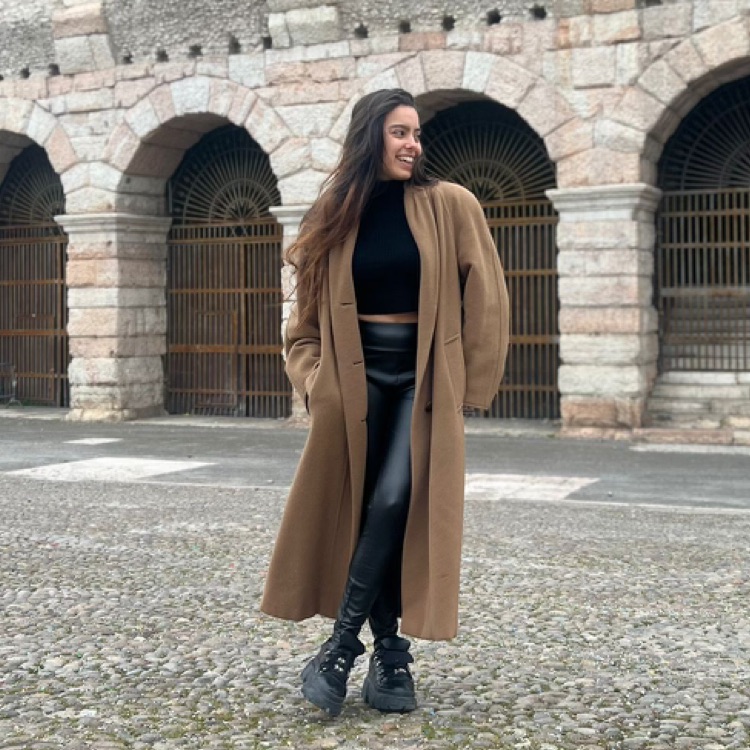 מעיל ארוך מצמר אלפקה