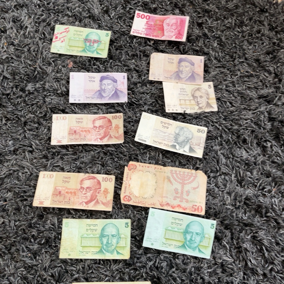 ‏שטר כסף ישראלי ישן למכירה רצינים בלבד טלפון 052-74034344 שלום