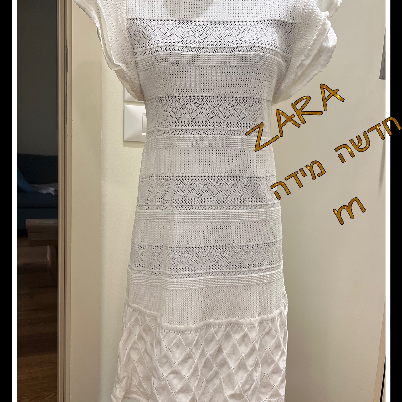 שימלה זארה חדשה מידה מדיום