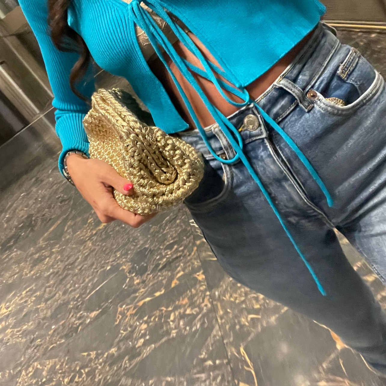 GOLd CAPRI BAG 