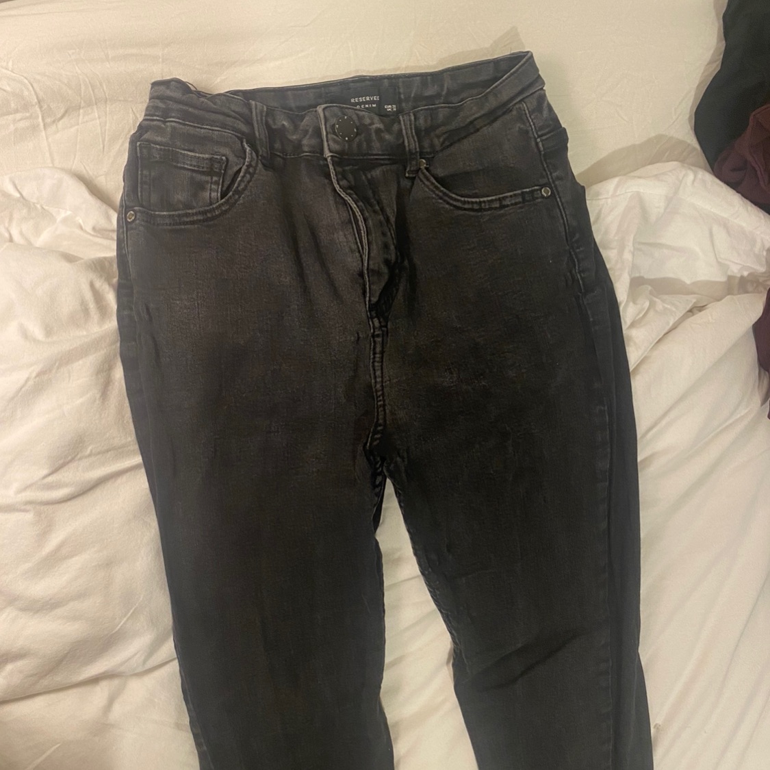 ג׳ינס שחור מותג RESERVED 