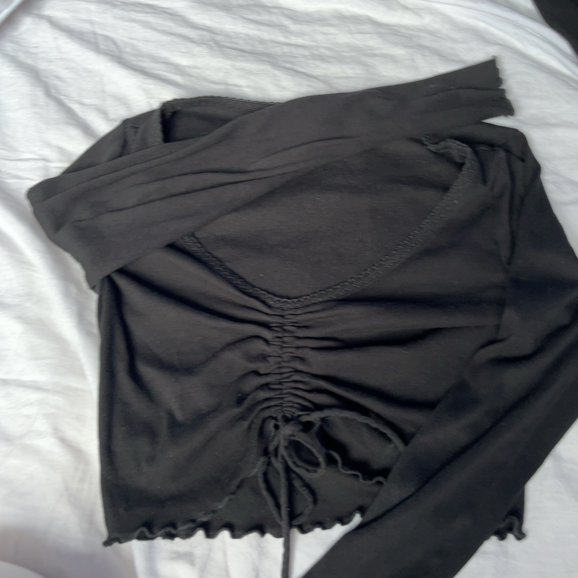 גופיה מהממת מH&M קיפולים מידה s 