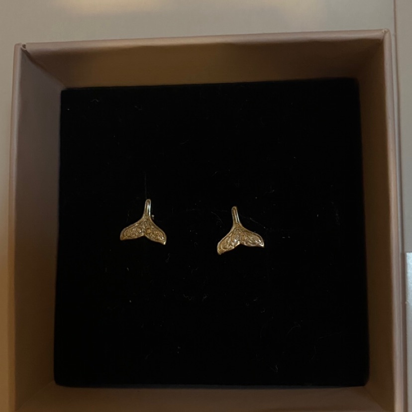 עגילי סנפיר 