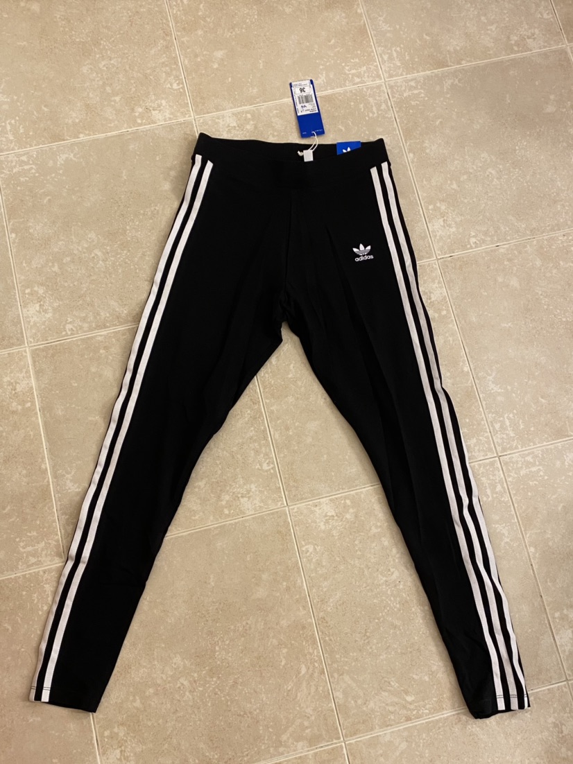 טייץ אדידס שחור חדש לא נלבש