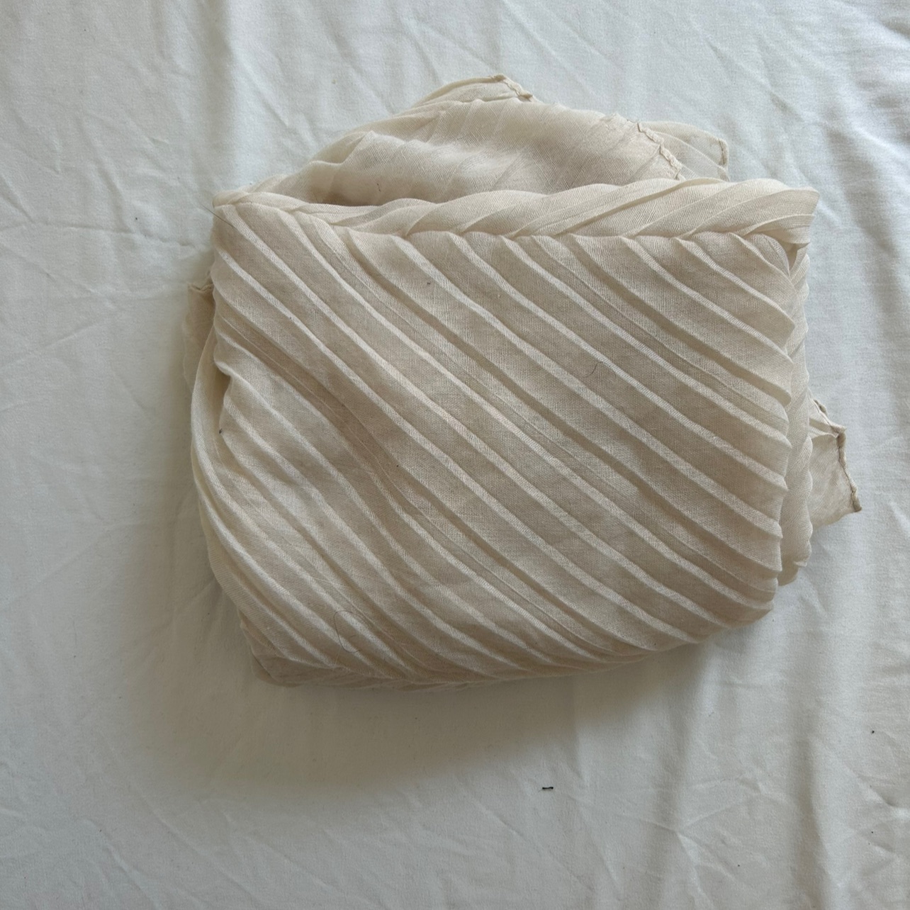 צעיף קרם☺️