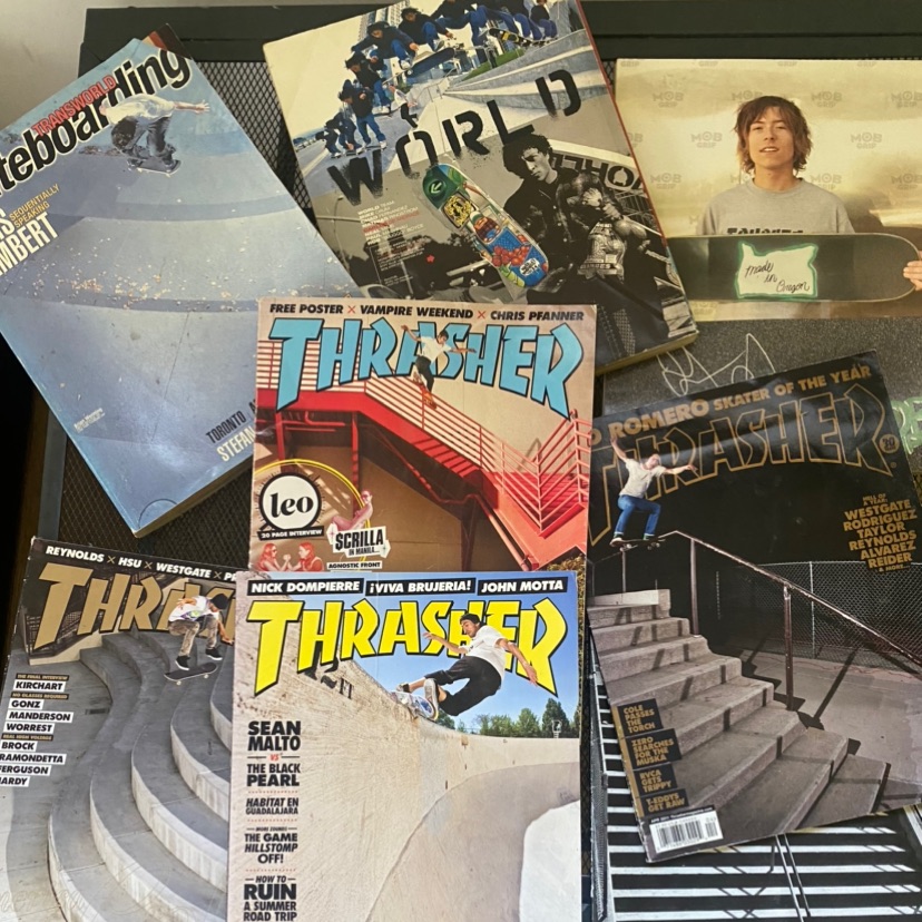 למסירה במטבע יאפ חוברות סקייטבורד מקצועיות וינטג 