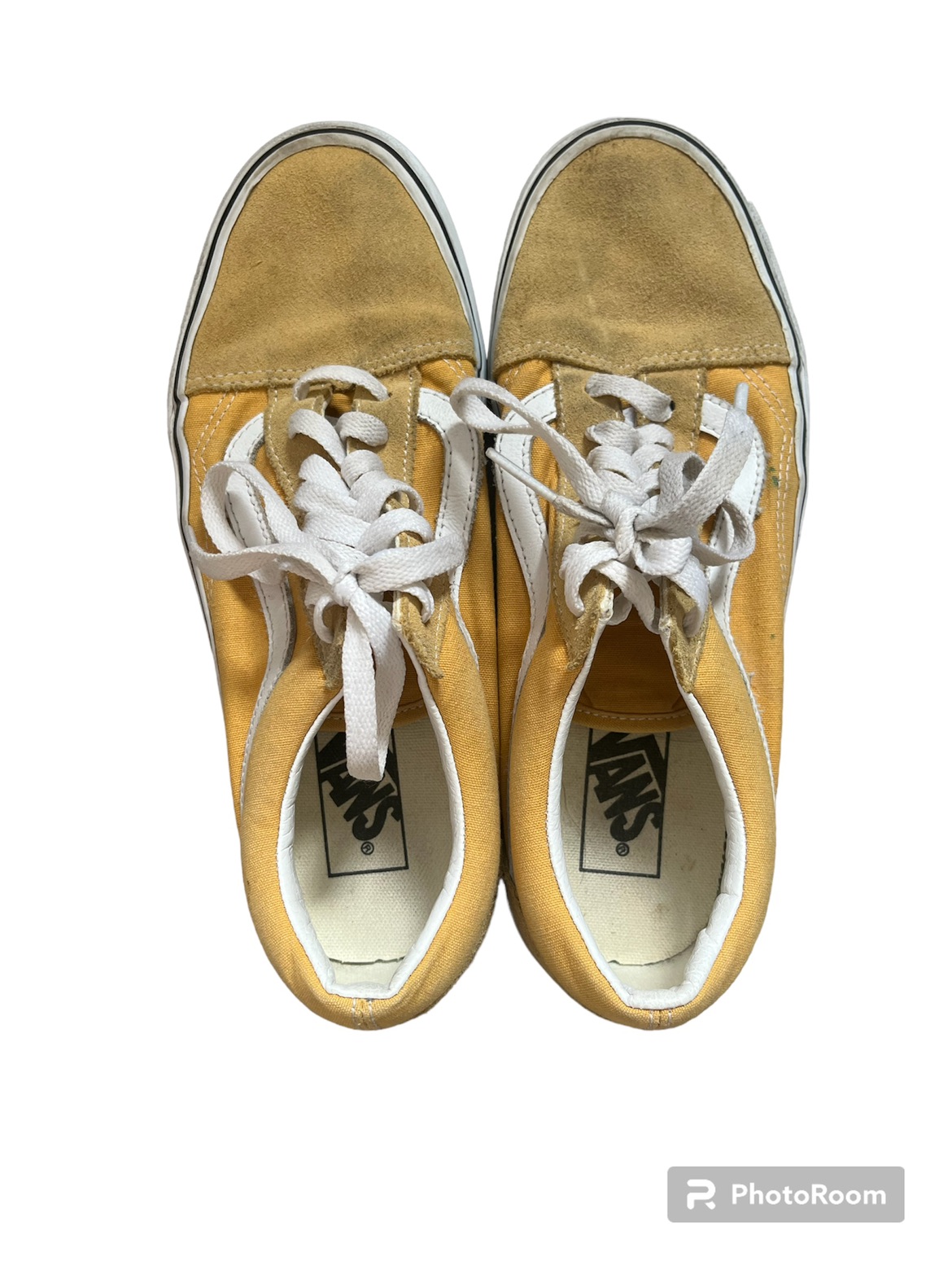 Vans צהובות💛✏️