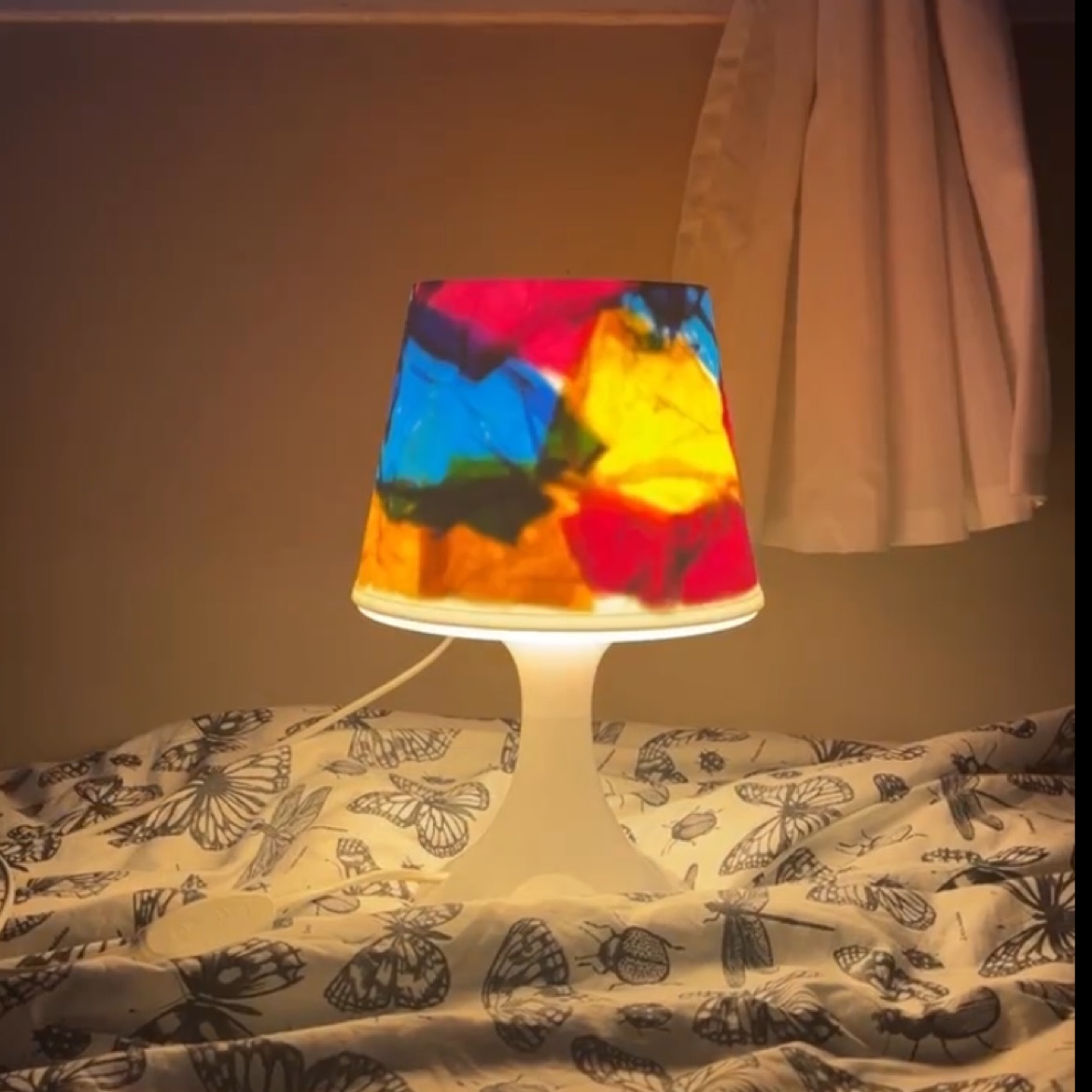 מנורה בעיצוב שלי🌈