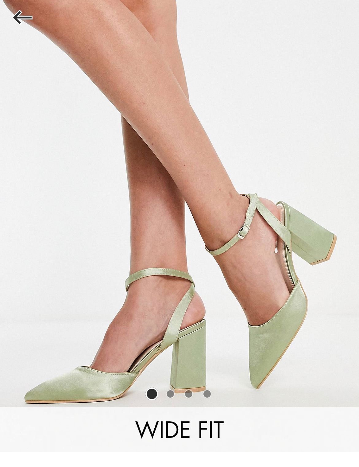 ‏עקב Asos לרגל רחבה מידה 39 חדשה