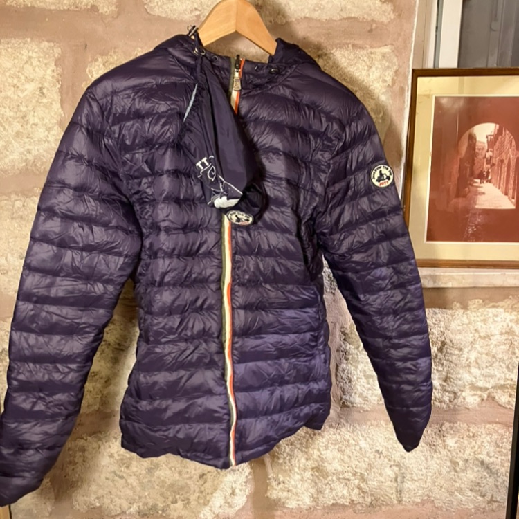 מעיל פוך אמיתי jott דו צדדי, צד שני חלק 