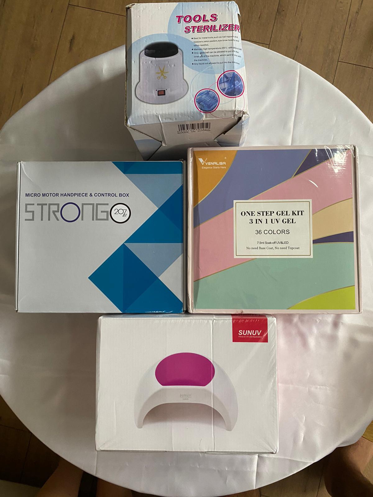 ערכת לק ג’ל 
