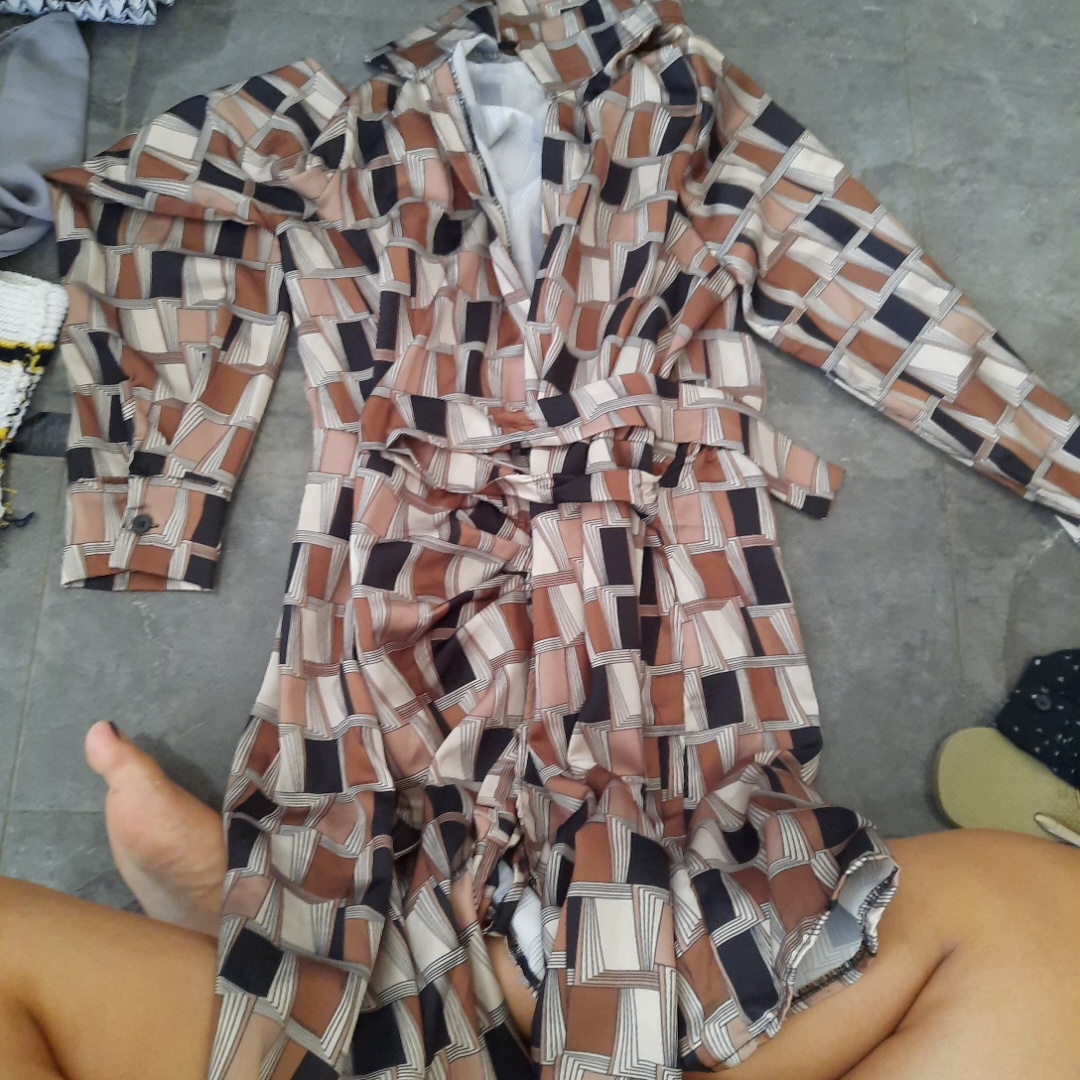 שמלת חלוק מהממת