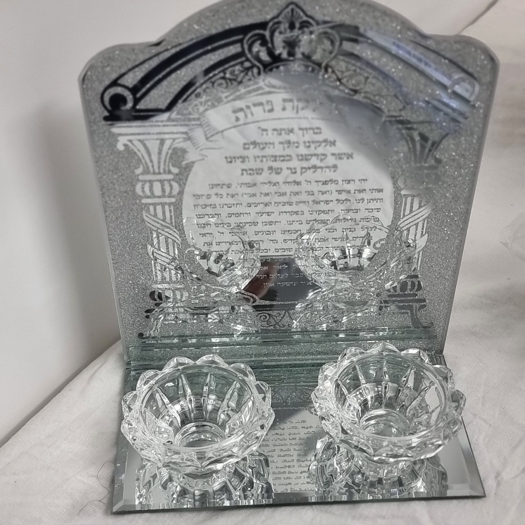 פמוטים זכוכית מראה