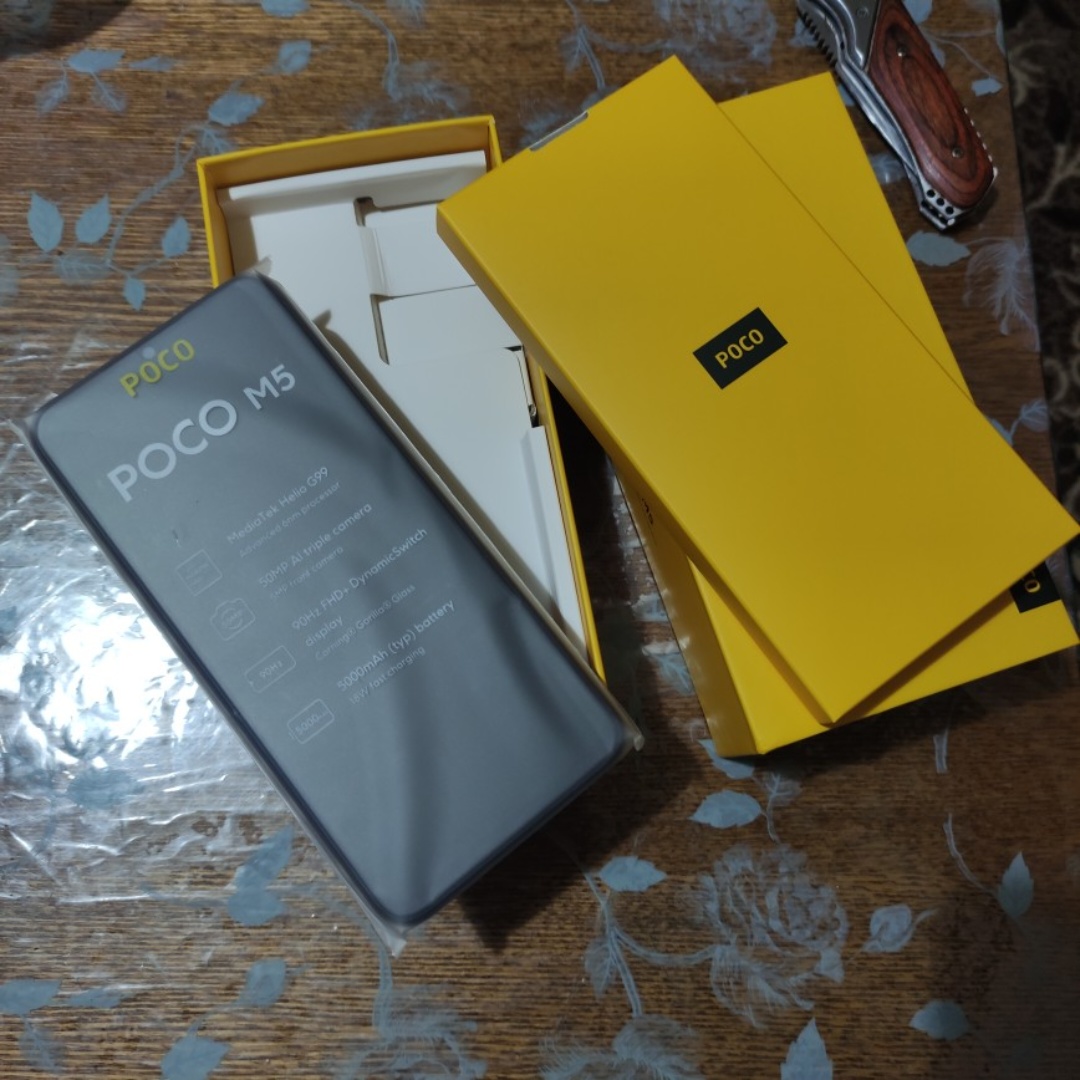 poco M5 חדש לחלוטין 