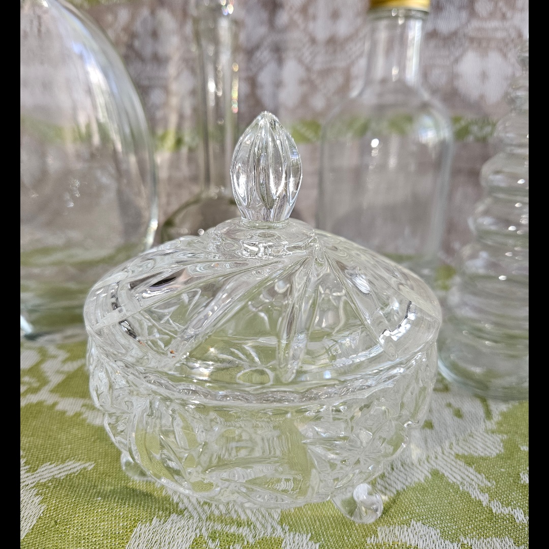 קערת ממתקים קריסטל